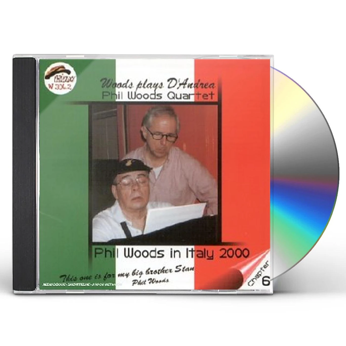 Phil Woods Quartet WOODS PLAYS D'ANDREA CD