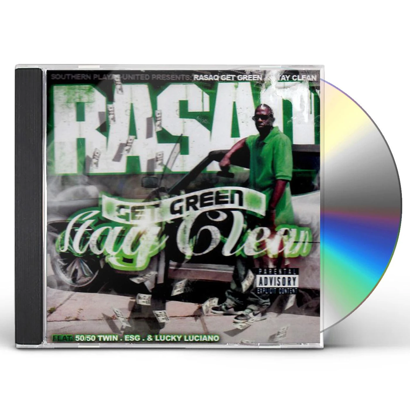 Rasaq GET GREEN & STAY CLEAN: SCREWED CD