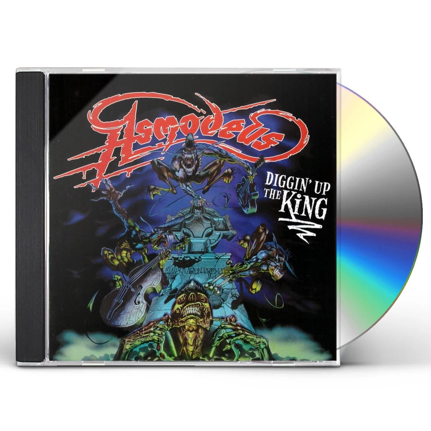 Asmodeus DIGGIN' UP THE KING CD