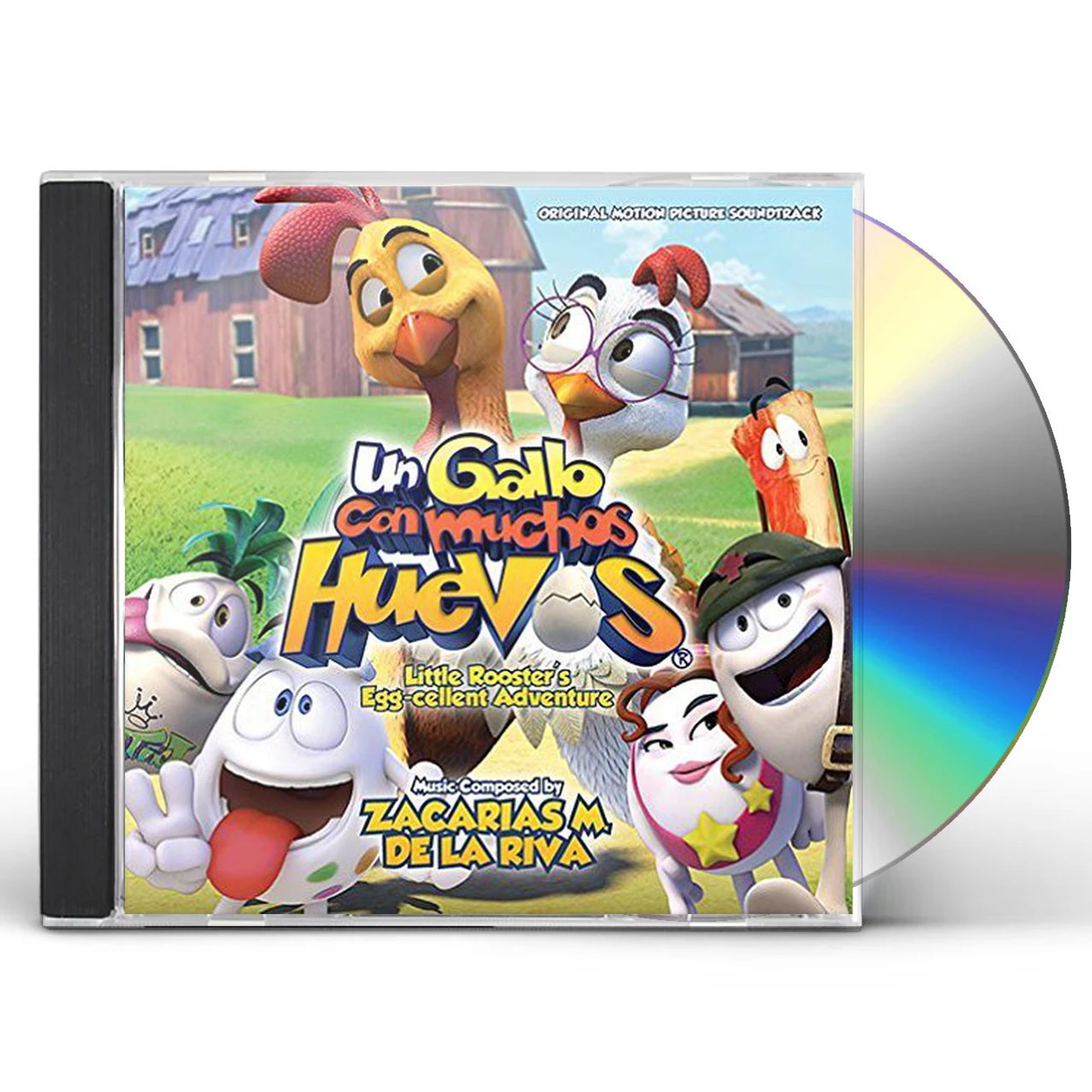 Zacarias M. de la Riva UN GALLO CON MUCHOS HUEVOS / Original Soundtrack CD