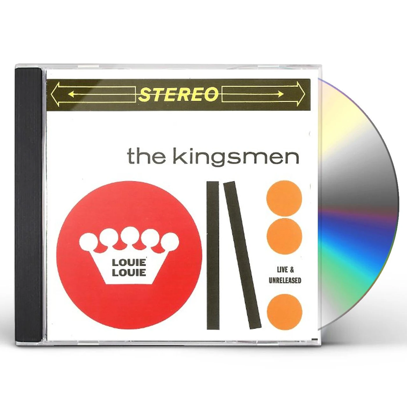 Kingsmen LOUIE LOUIE: LIVE & UNRELEASE CD