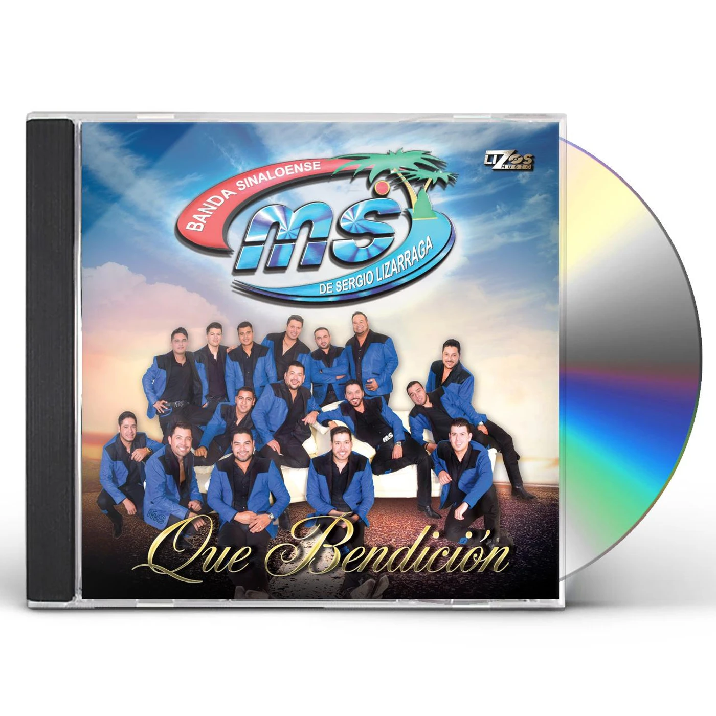 Banda Sinaloense MS de Sergio Lizárraga QUE BENDICION CD