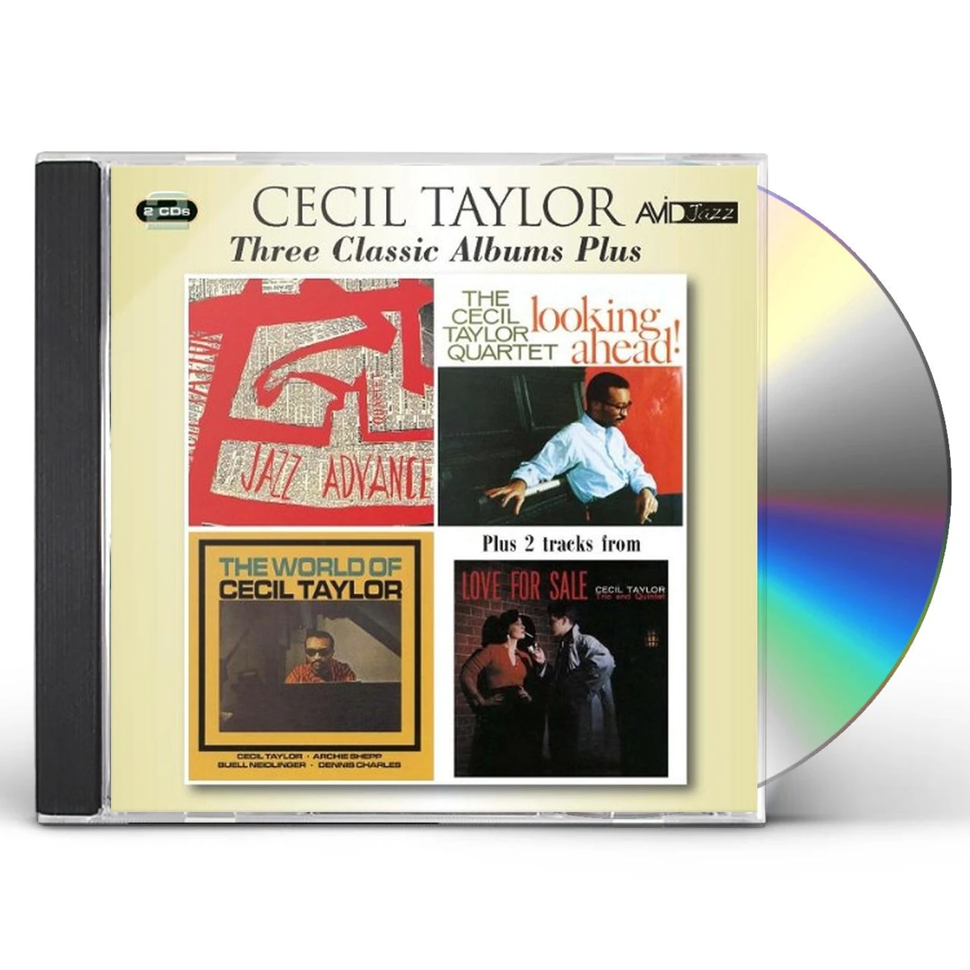 Cecil Taylor THREE CLASSIC ALBUMS PLUS CD