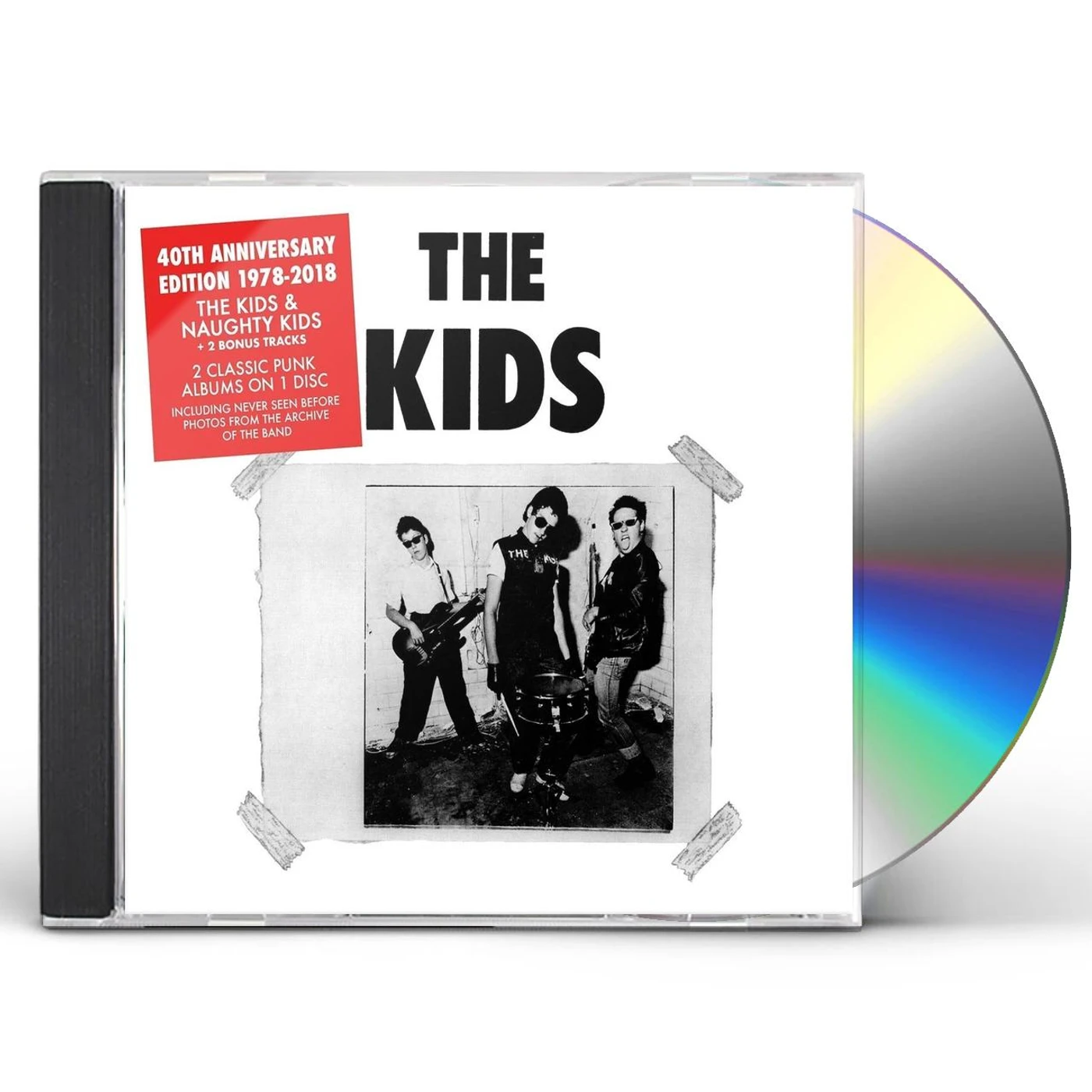 The Kids / NAUGHTY KIDS (40TH ANNIVERSARY 1978-2018) CD