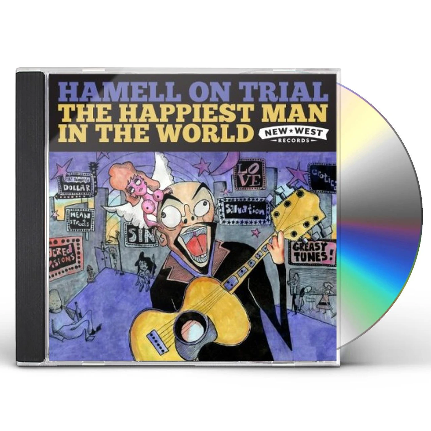 Hamell on Trial HAPPIEST MAN IN THE WORLD CD