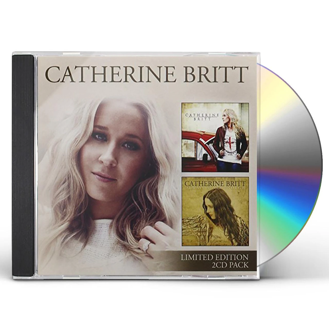 CATHERINE BRITT / ALWAYS NEVER ENOUGH : DOUBLE PAC CD