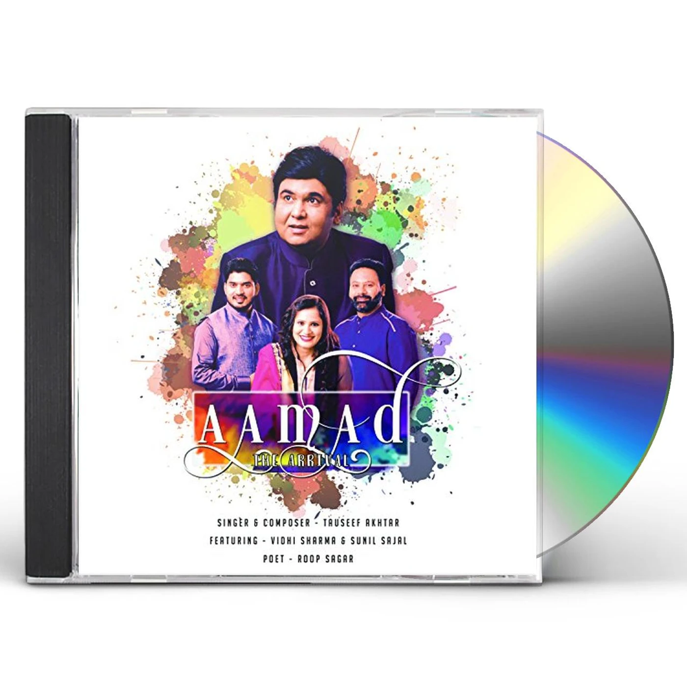 Tauseef Akhtar AAMAD: THE ARRIVAL CD
