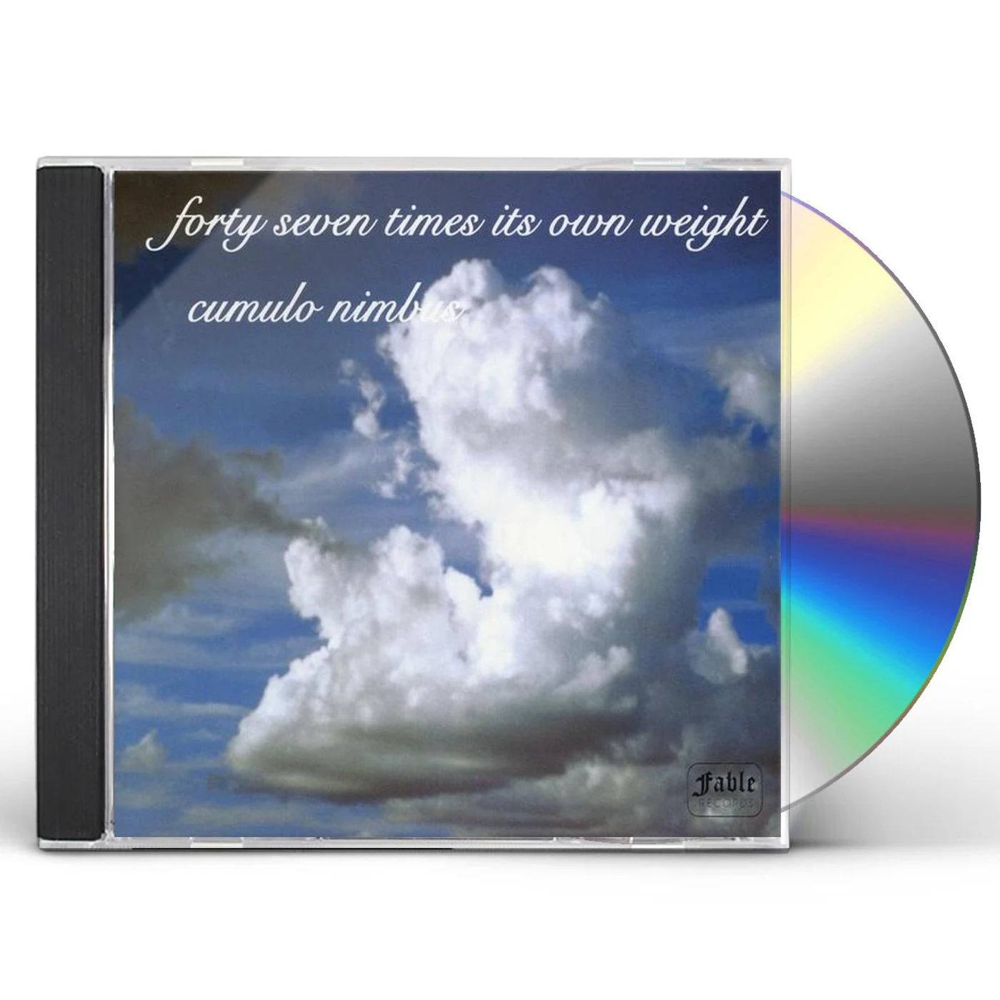 Forty Seven Times Its Own Weight CUMULO NIMBUS CD