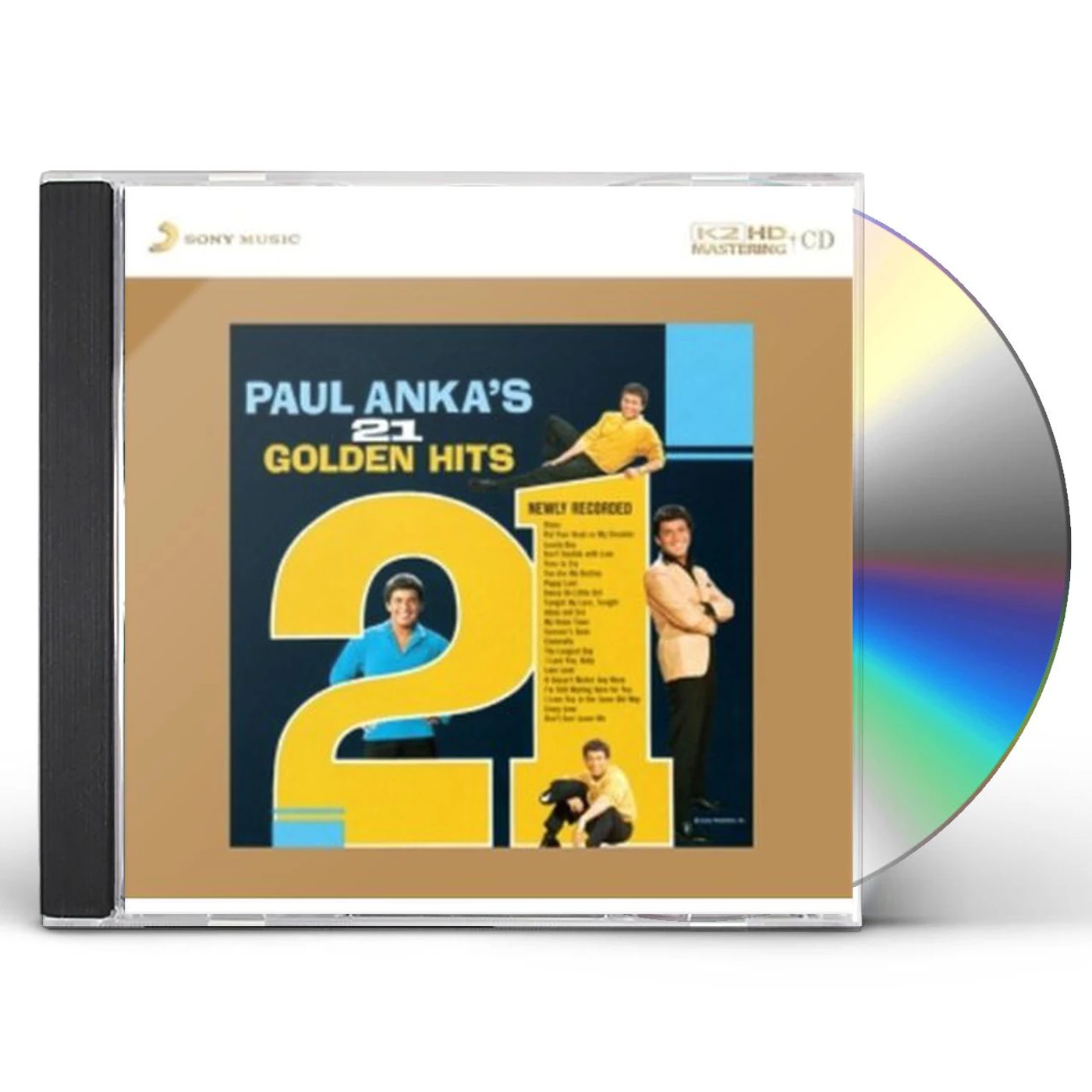 PAUL ANKA'S 21 GOLDEN HITS CD