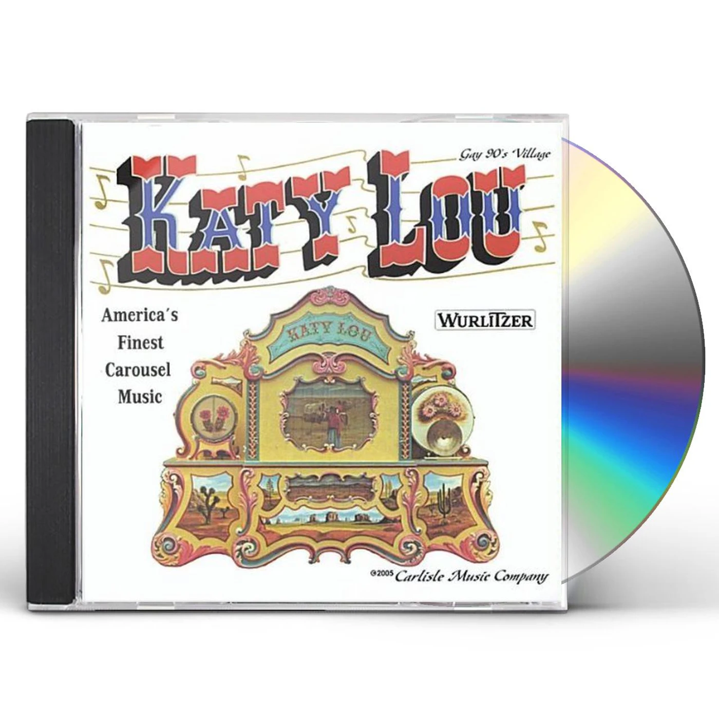 Wurlitzer 153 Band Organ KATY LOU: AMERICA'S FINEST CAROUSEL MUSIC CD