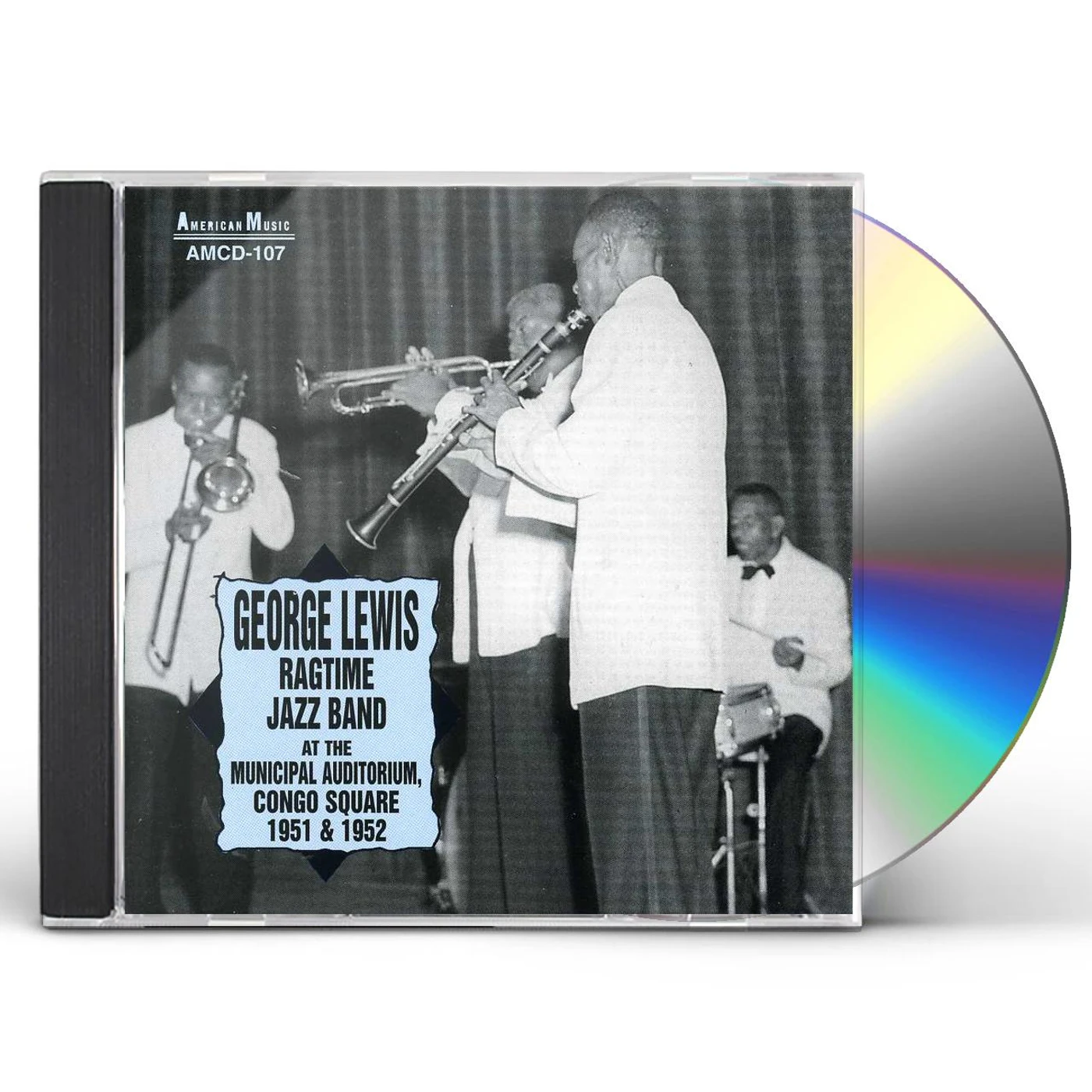 GEORGE LEWIS AT CONGO SQUARE CD