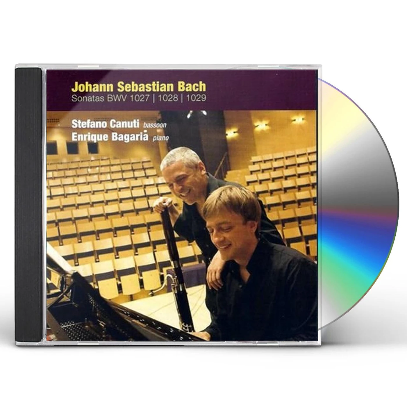 Stefano Canuti JOHANN SEBASTIAN BACH SONATA CD