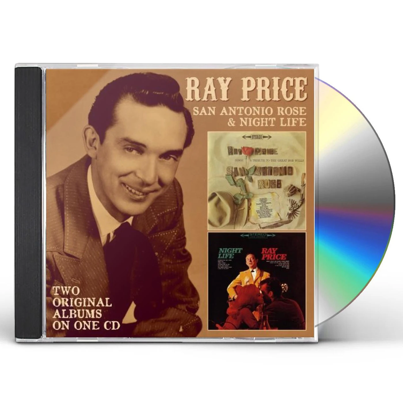 Ray Price SINGS SAN ANTONIO ROSE / NIGHT LIFE CD