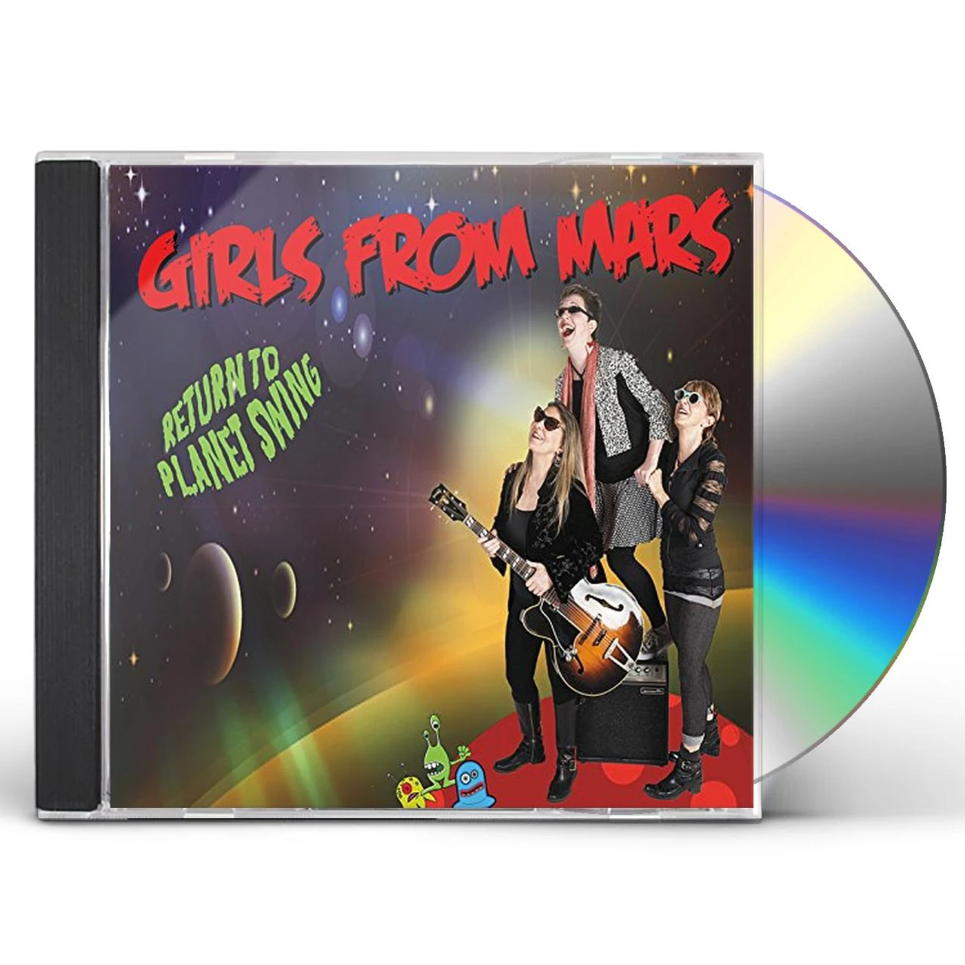 Girls from Mars RETURN TO PLANET SWING CD