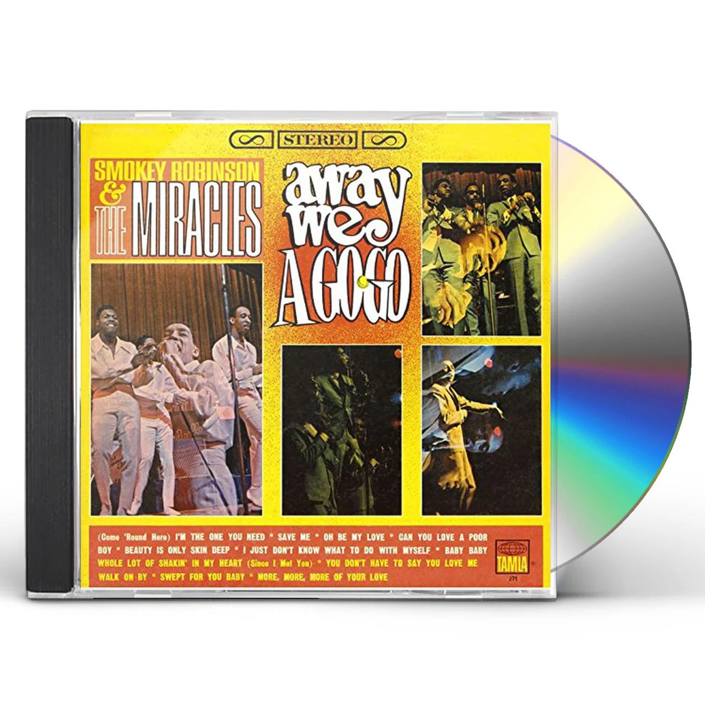 Smokey Robinson AWAY WE A GO-GO CD