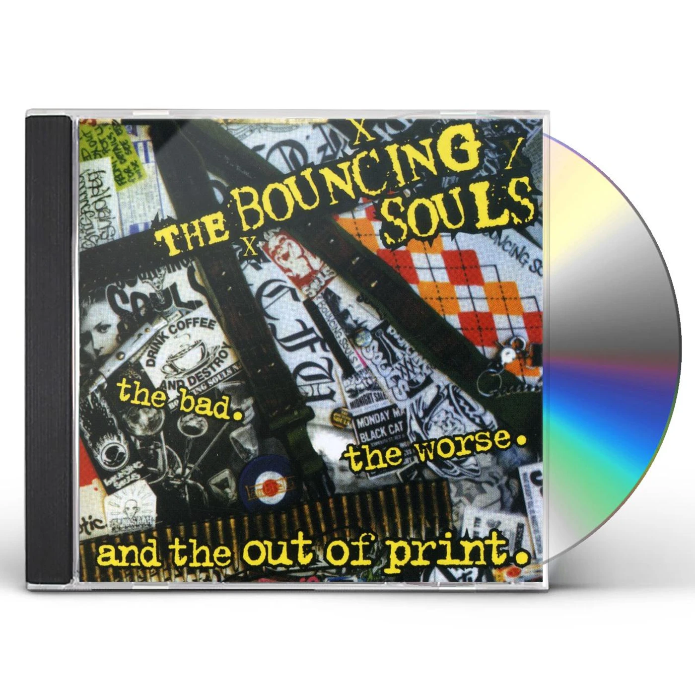 The Bouncing Souls BAD WORSE & OUT OF PRINT CD