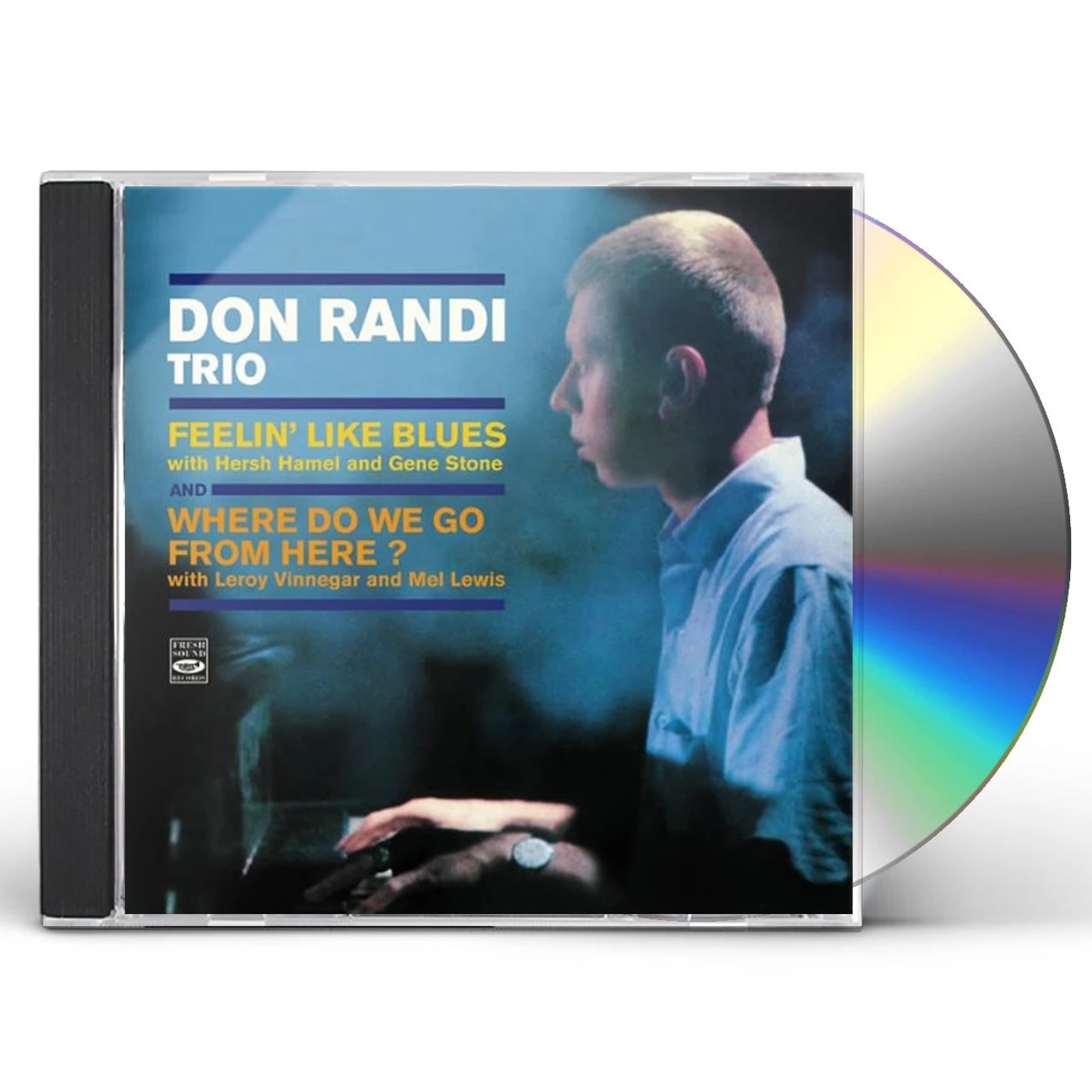 Don Randi FEELIN LIKE BLUES / WHERE DO WE GO FROM HERE CD