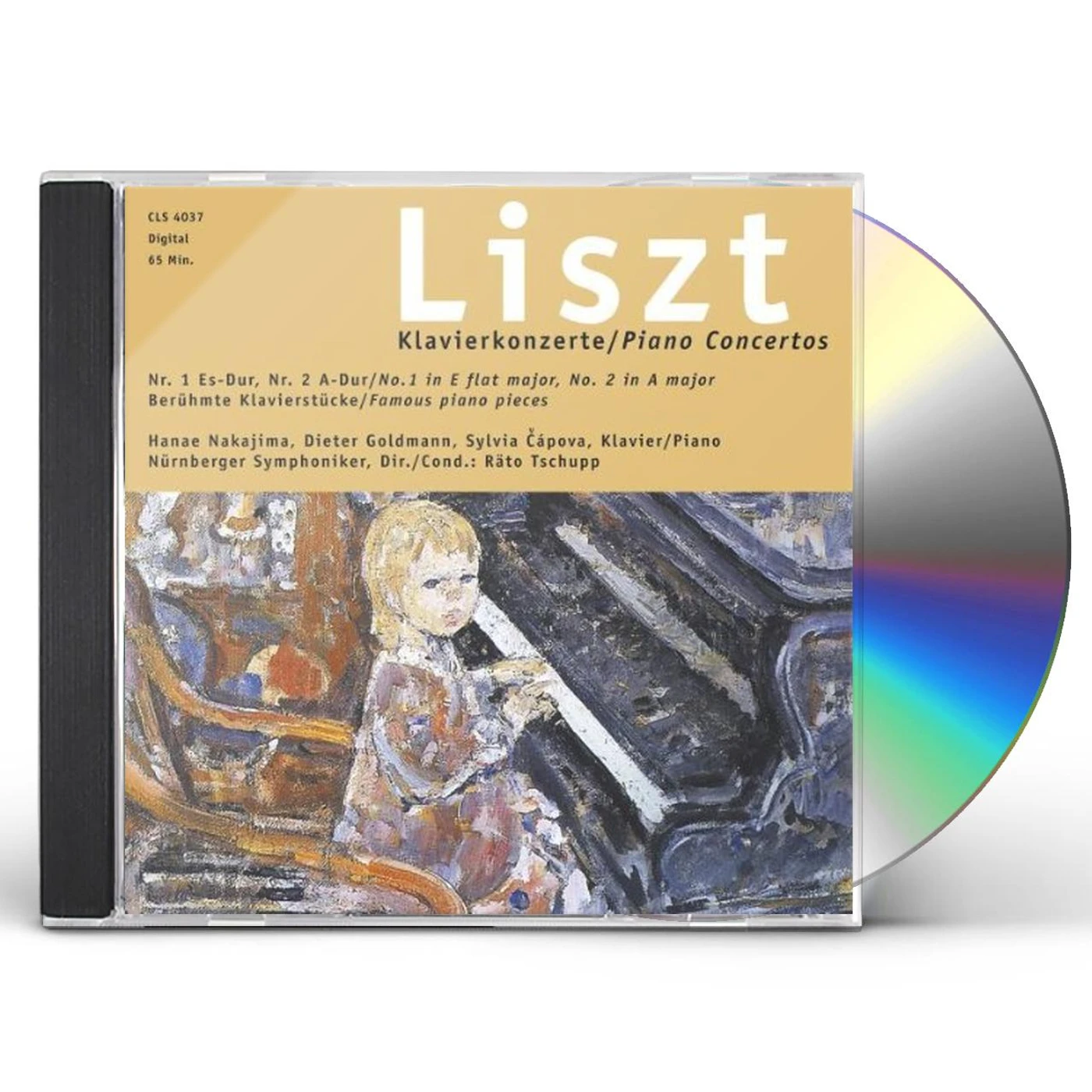 Liszt PIANO CONCERTOS 1/2 CD