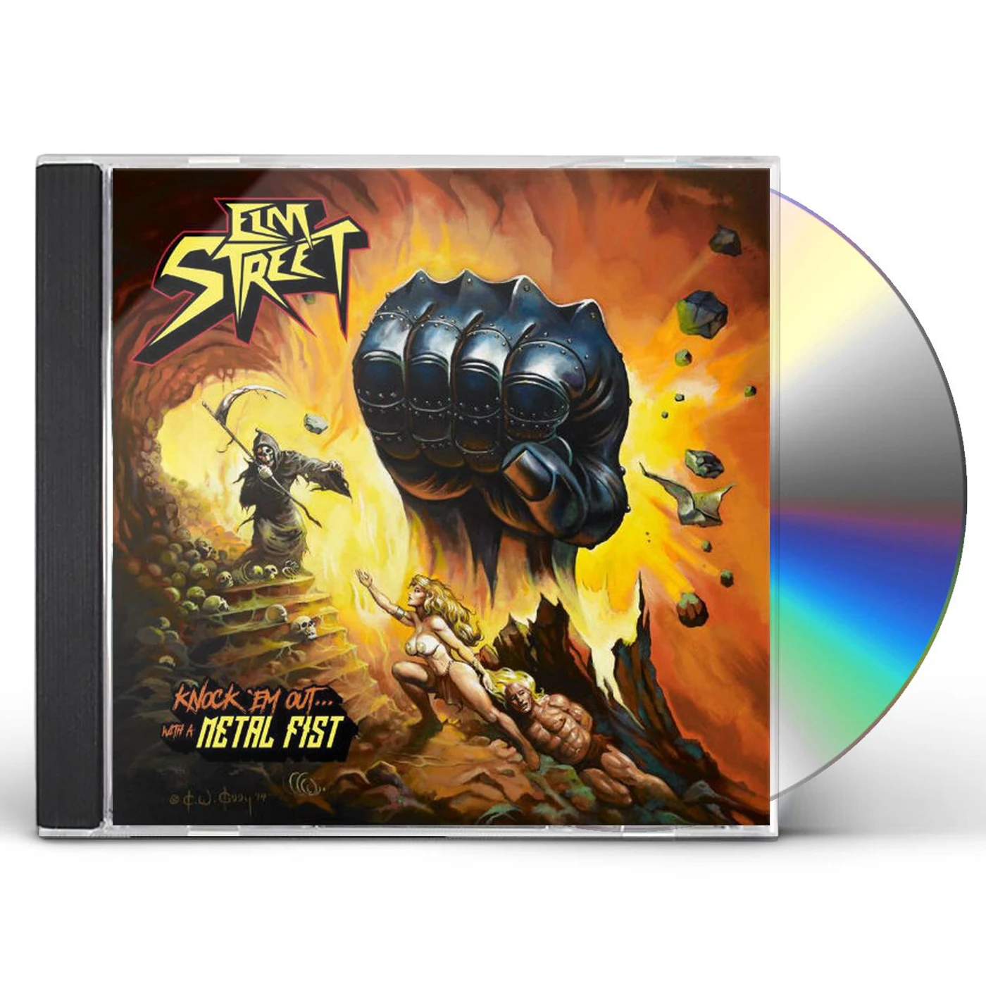 Elm Street KNOCK EM OUT: WITH A METAL FIST CD