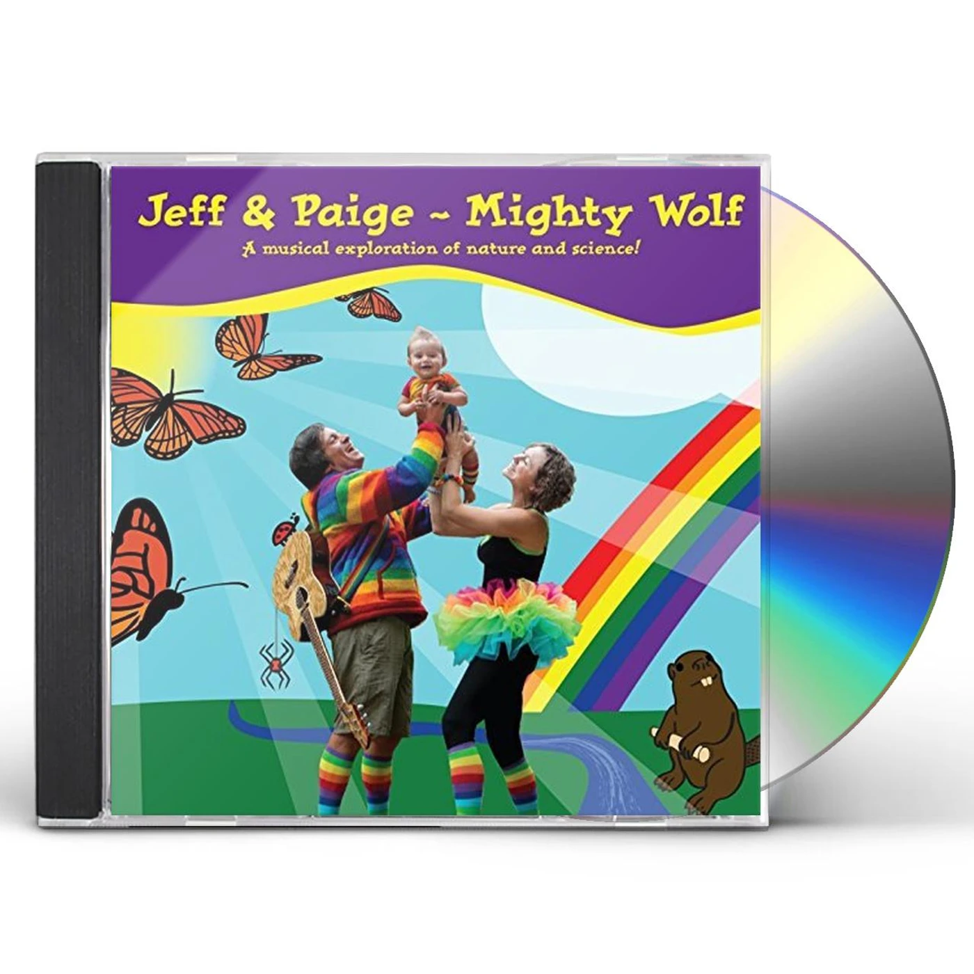Jeff & Paige MIGHTY WOLF CD