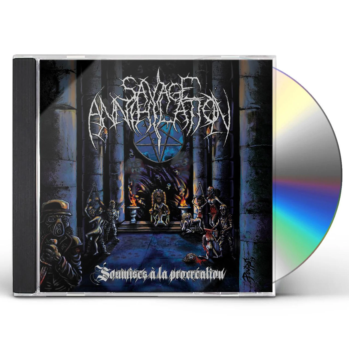 Savage Annihilation SOUMISES A LA PROCREATION CD