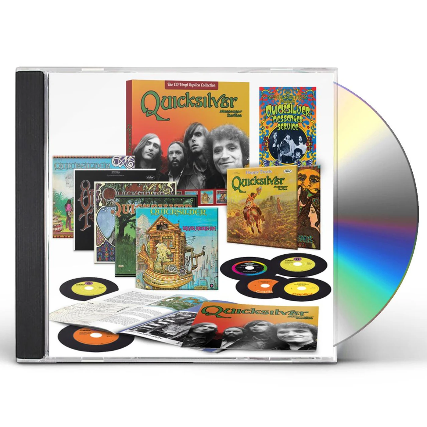 Quicksilver Messenger Service VINYL REPLICA COLLECTION CD