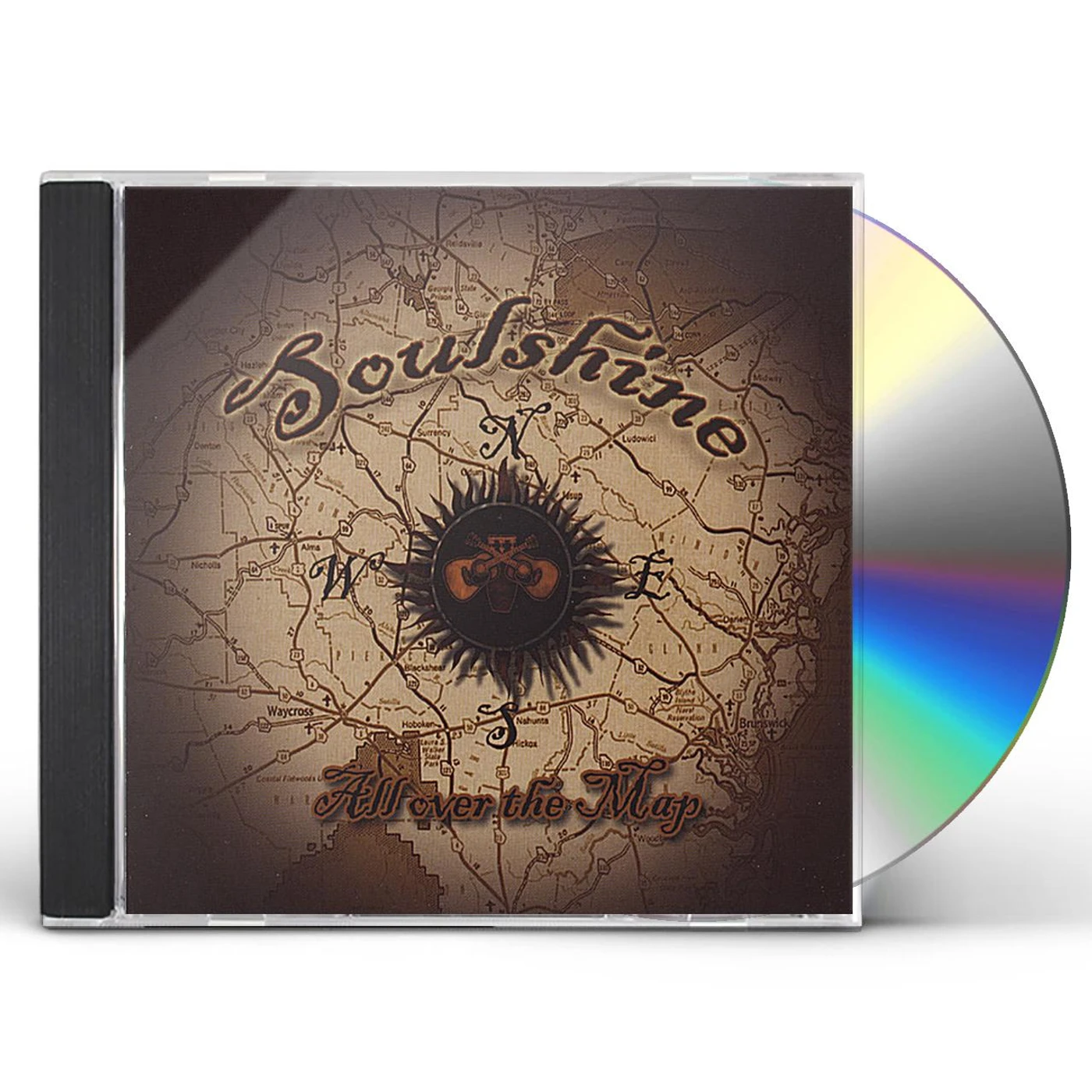 Soulshine ALL OVER THE MAP CD