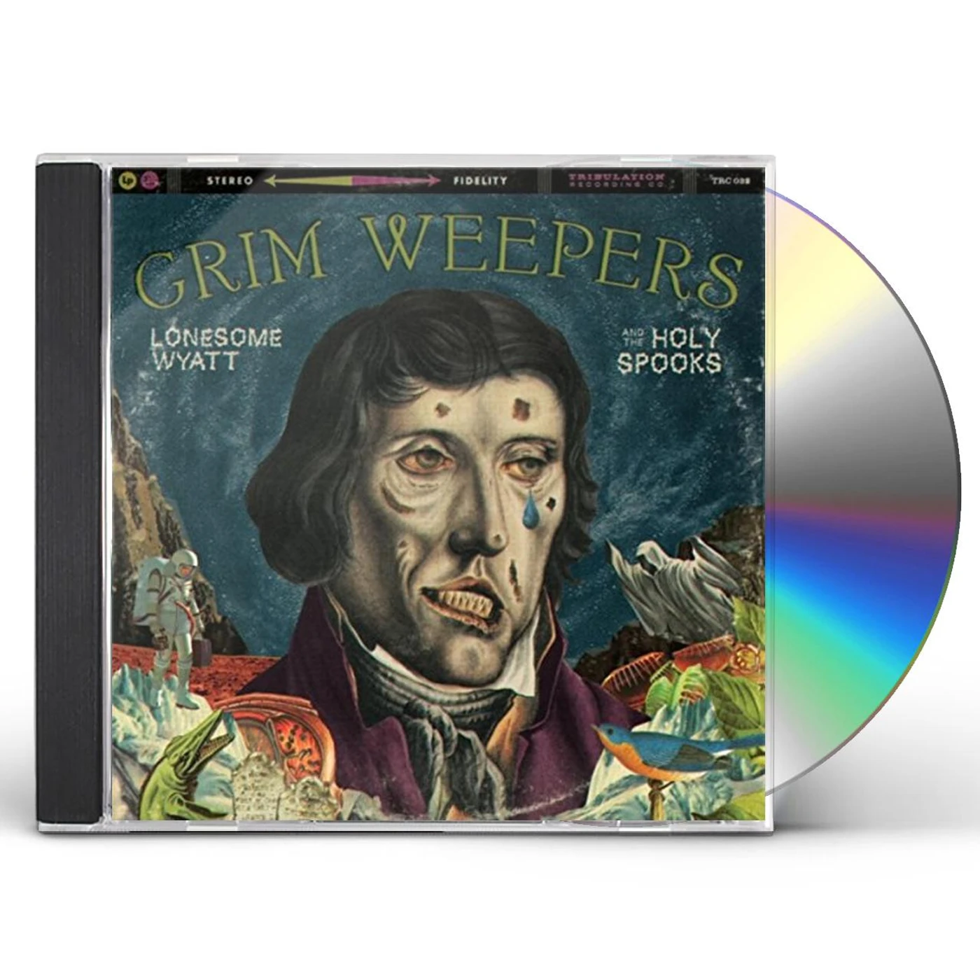 Lonesome Wyatt and the Holy Spooks GRIM WEEPERS CD