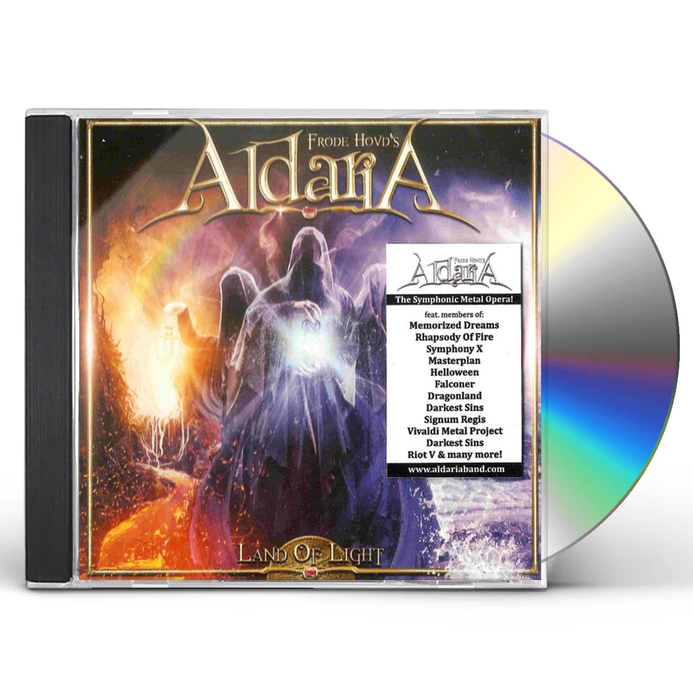 Aldaria LAND OF LIGHT CD