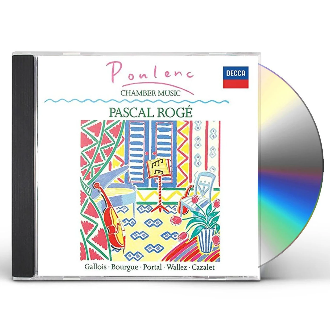 Pascal Rogé POULENC: MUSIC FOR PIANO & WIND CD