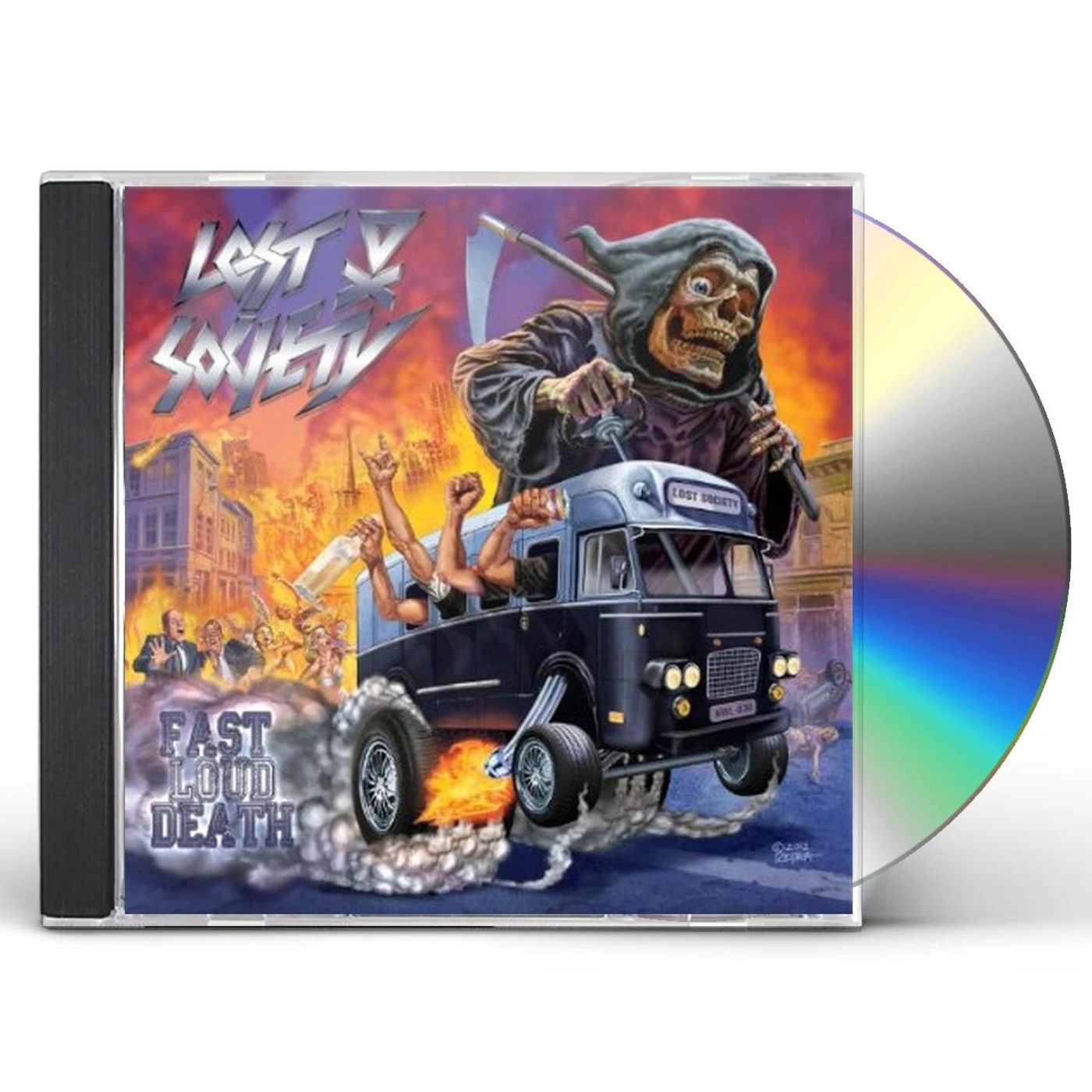 Lost Society Fast Loud Death CD