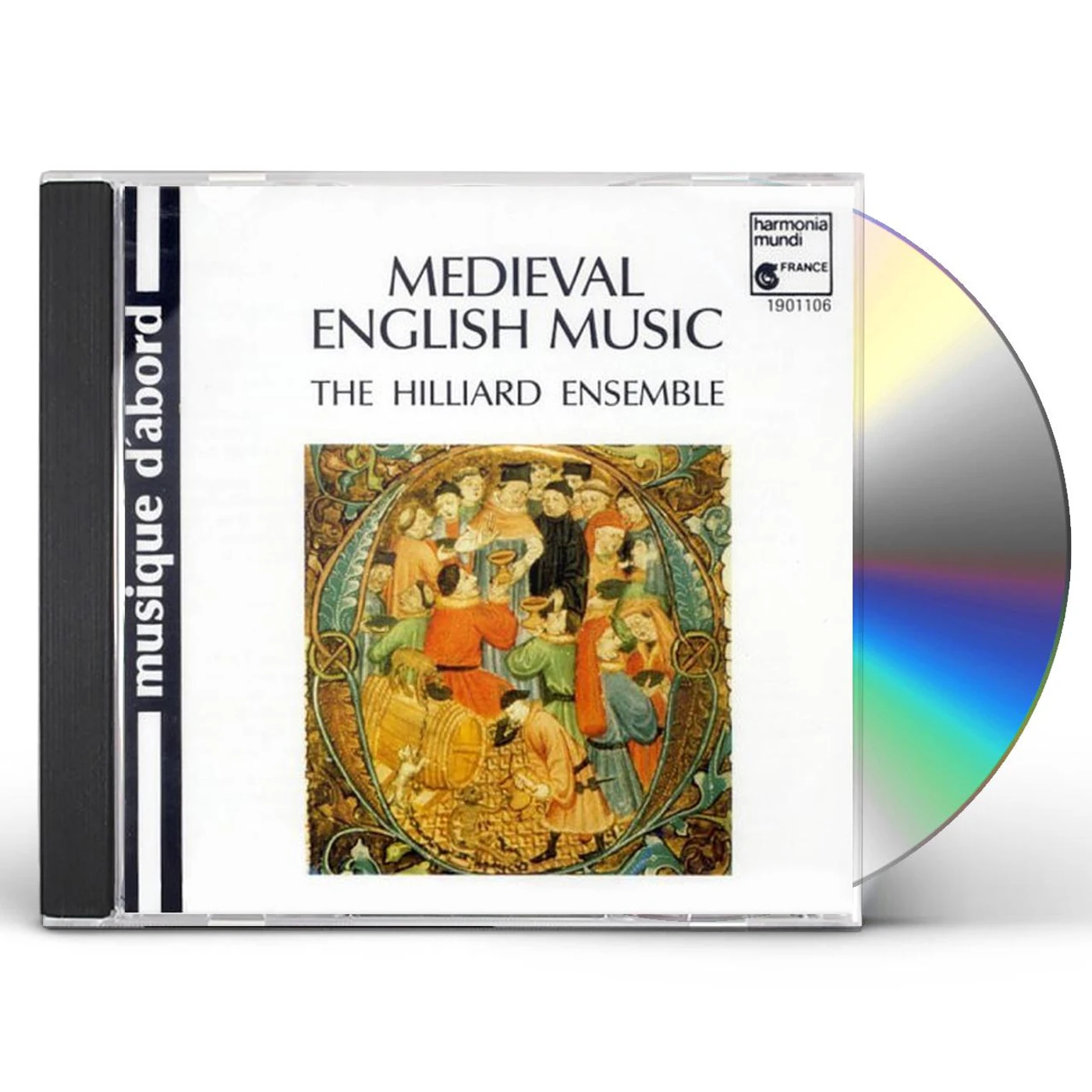 The Hilliard Ensemble 516018 MEDIEVAL ENGLISH MUSIC CD