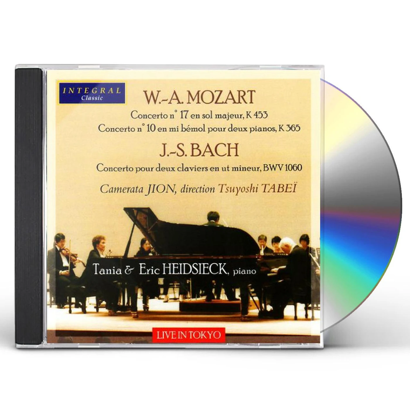 Wolfgang Amadeus Mozart CON 17 EN SOL MAJ K453 CD