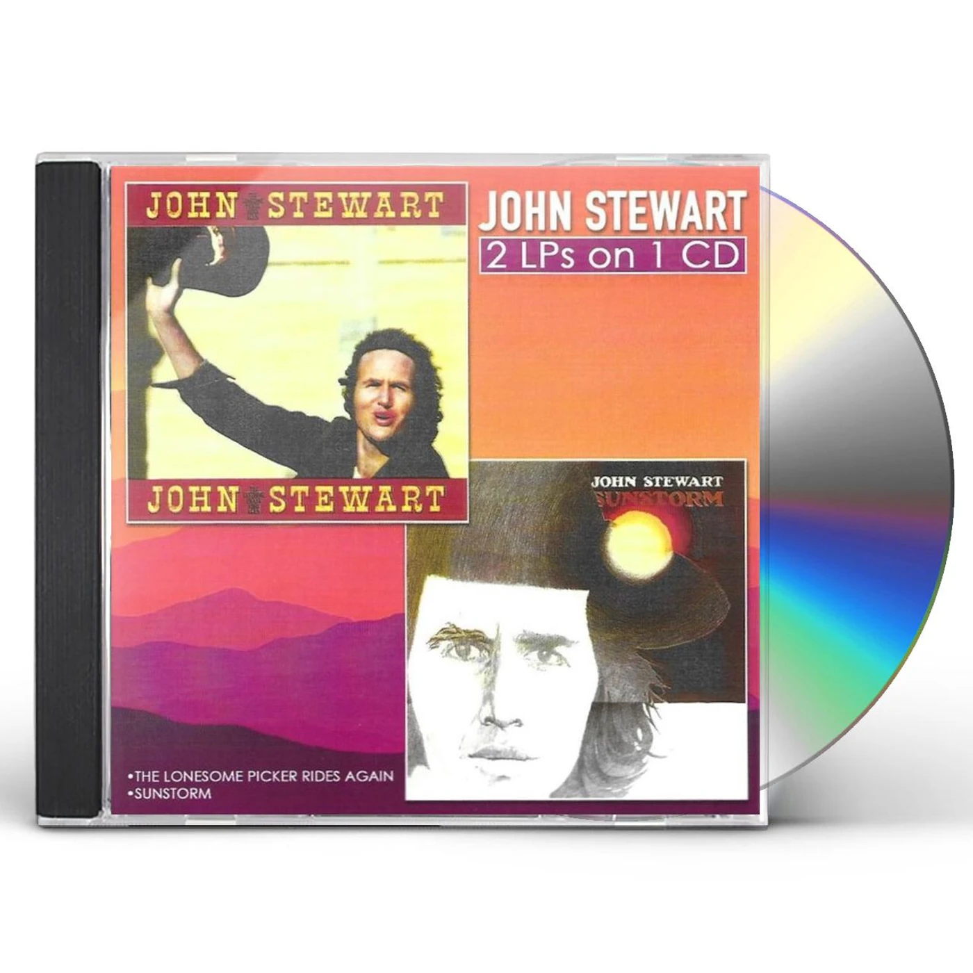 John Stewart LONESOME PICKER RIDES AGAIN / SUNSTORM CD