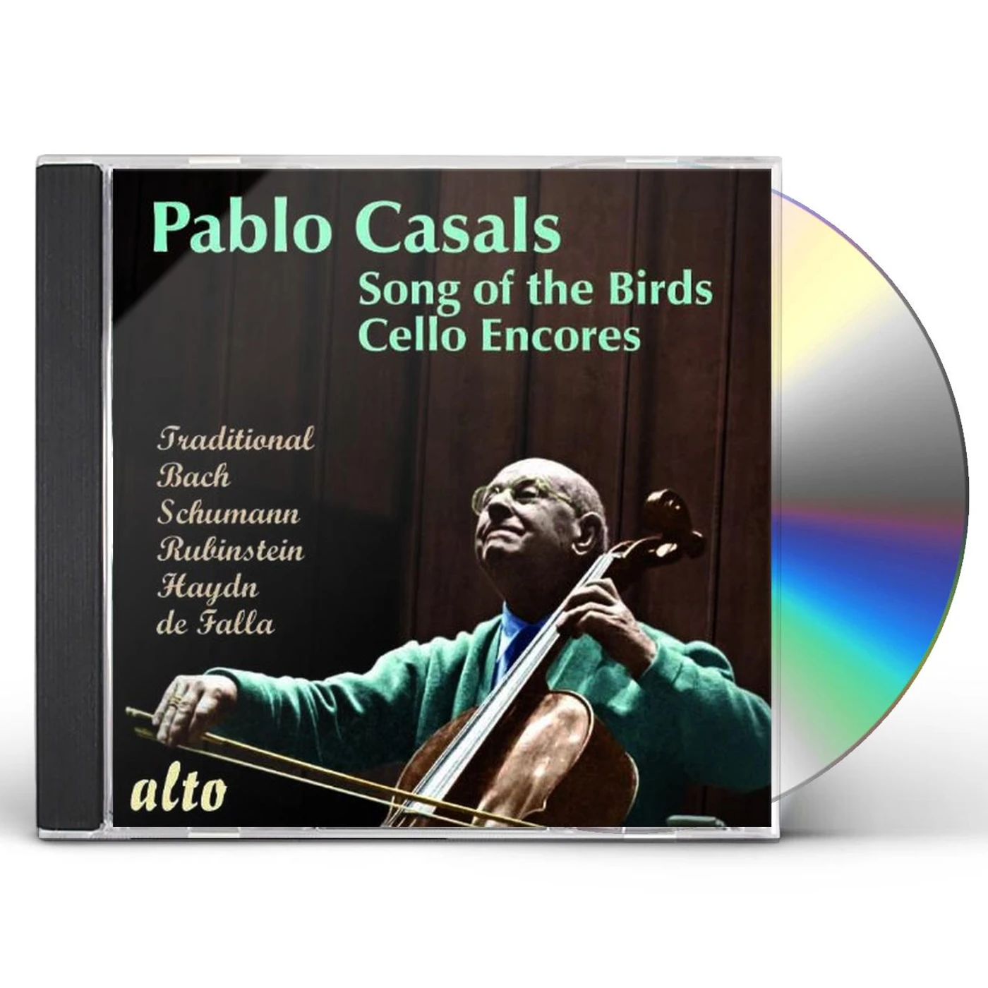 Pablo Casals SONG OF THE BIRDS' MORE CELLO ENCORES CD