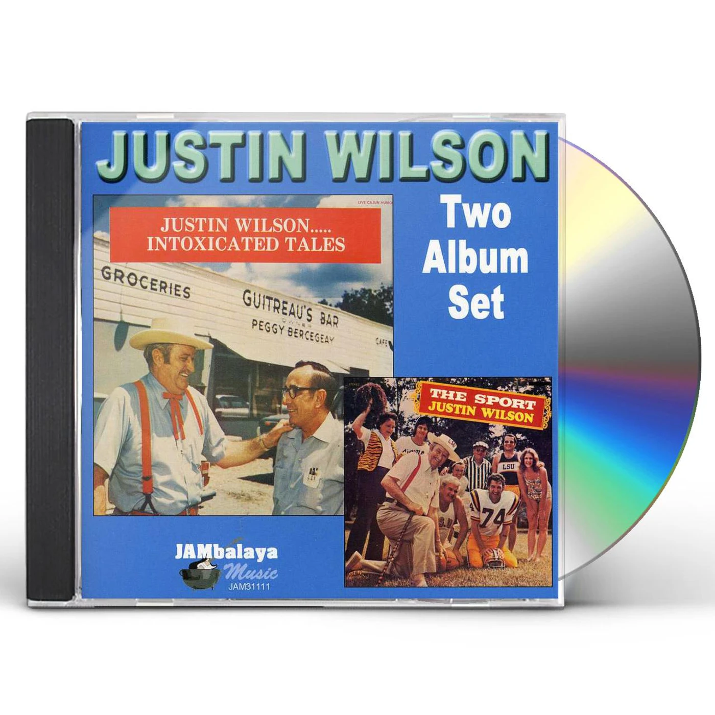 Justin Wilson INTOXICATED TALES / SPORT CD