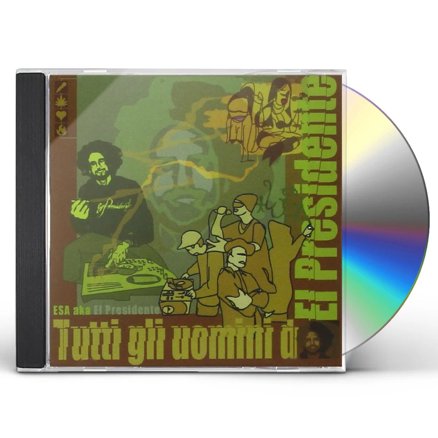 Esa AKA El Presidente TUTTI GLI UOMINI DEL PRESIDENTE CD