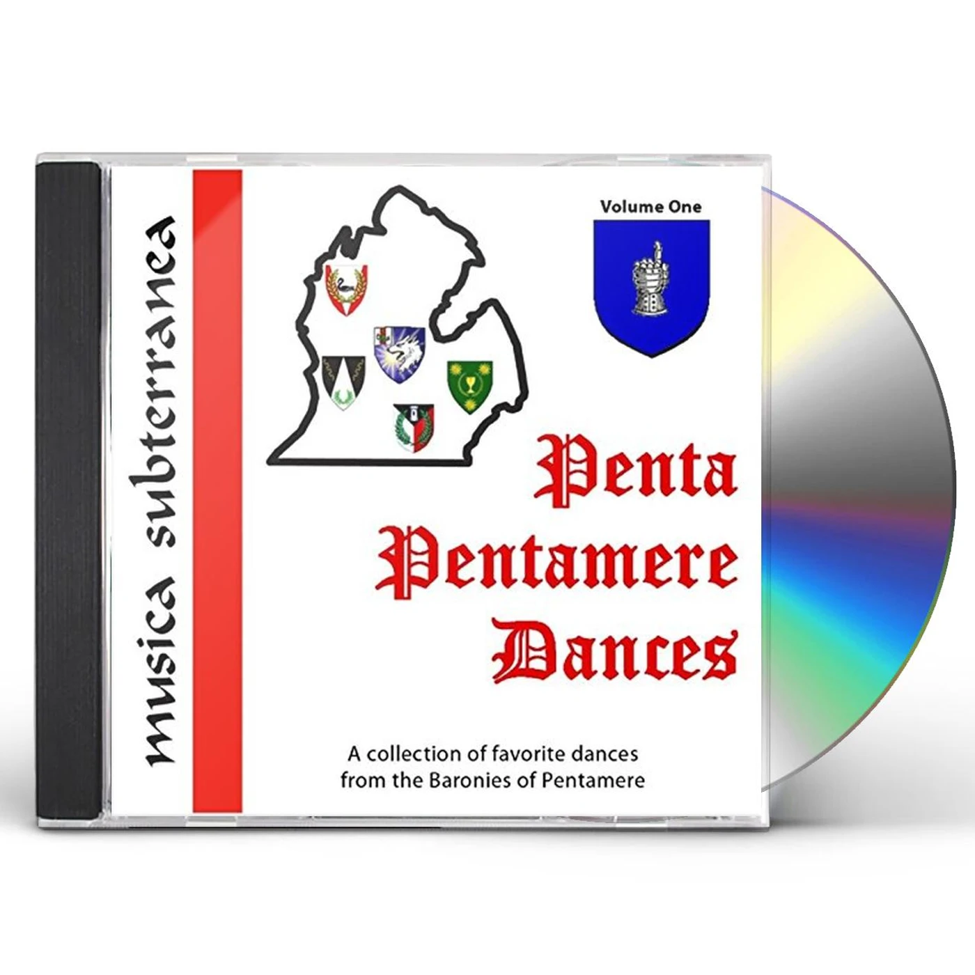 Musica Subterranea PENTA PENTAMERE DANCES 1 CD