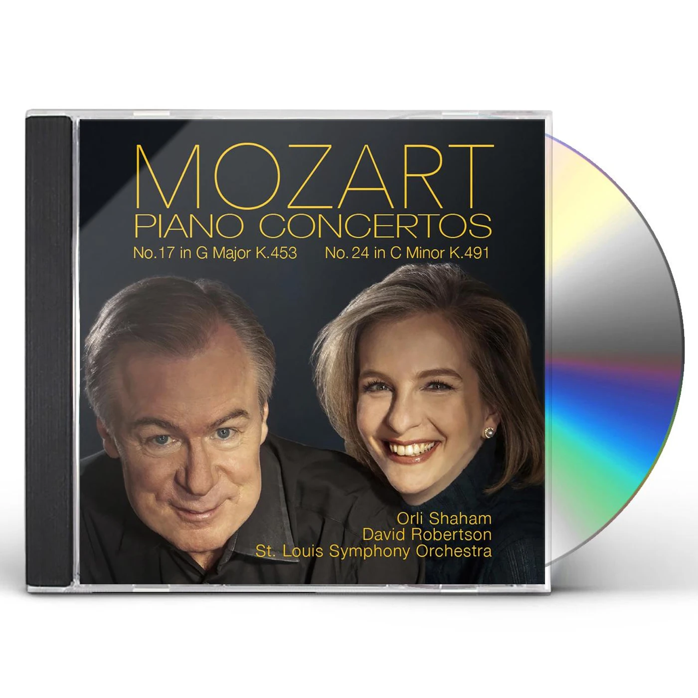 Orli Shaham MOZART: PIANO CONCERTOS NOS.17 & 24 CD