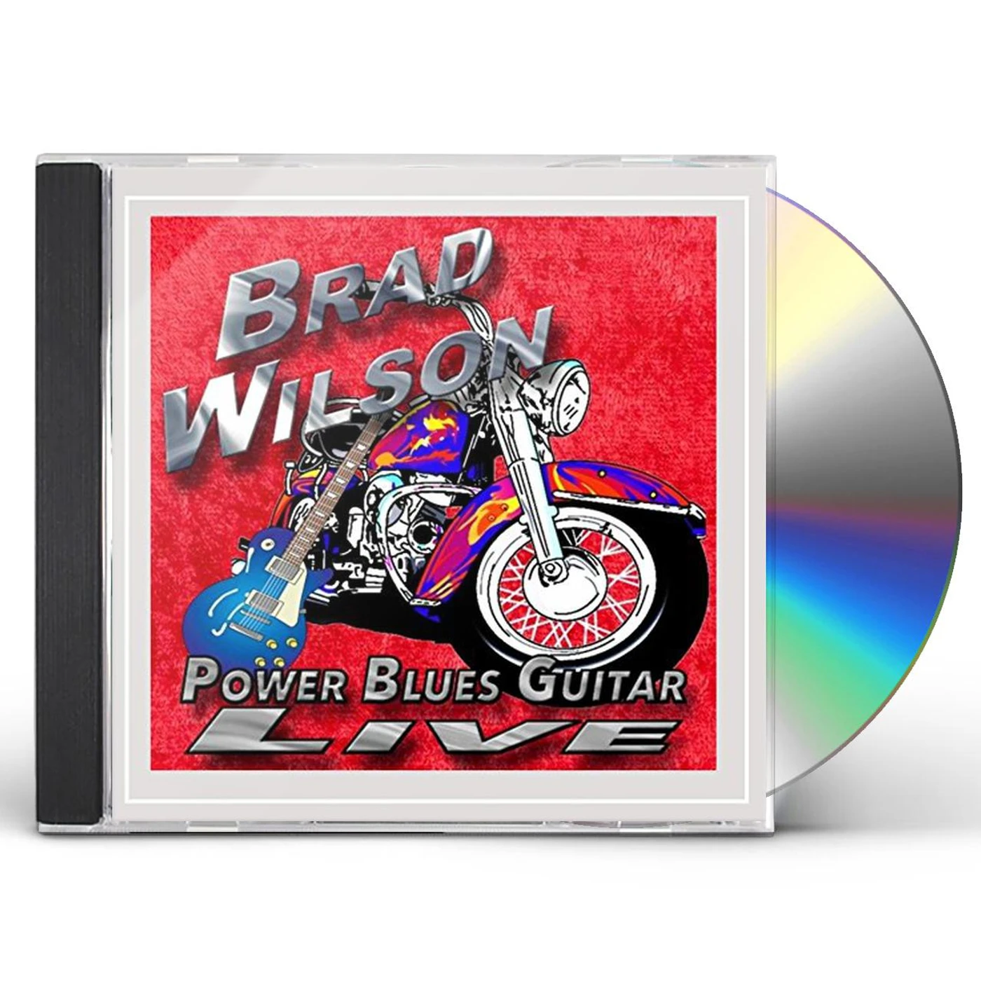 Brad Wilson POWER BLUES GUITAR LIVE CD