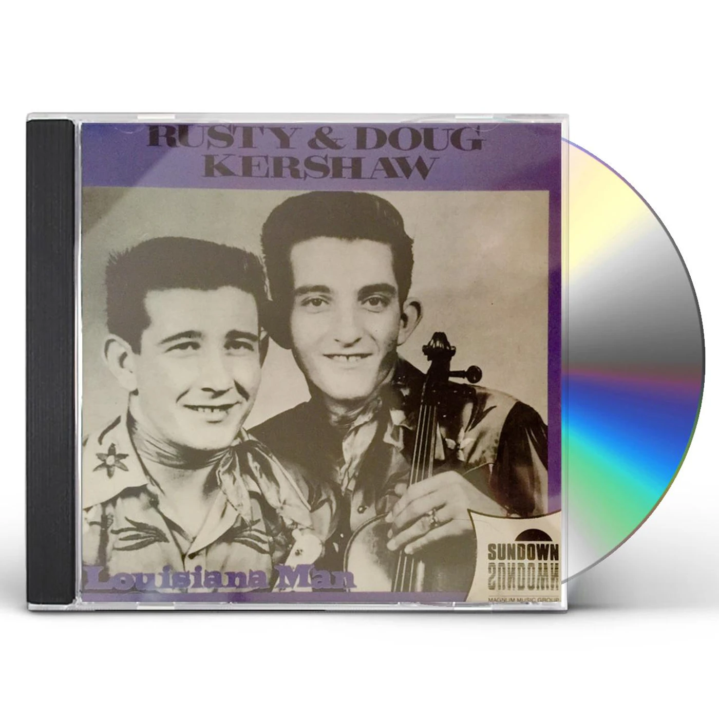 Rusty & Doug Kershaw LOUISIANA MAN CD