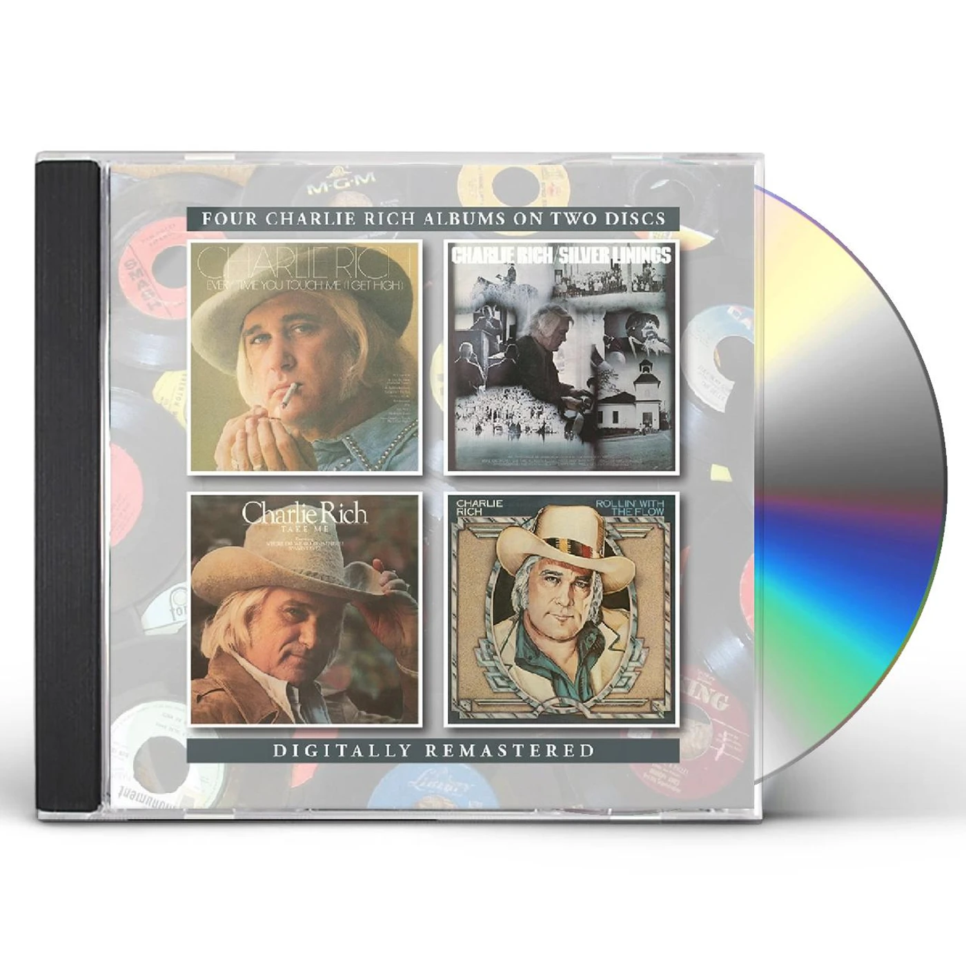 Charlie Rich EVERY TIME YOU TOUCH ME (I GET HIGH) / SILVER CD