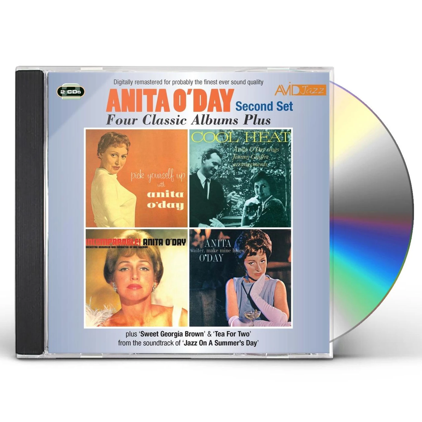 Anita O'Day 4 LPS-PICK YOURSELF UP / COOL HEAT / INCOMPARABLE CD