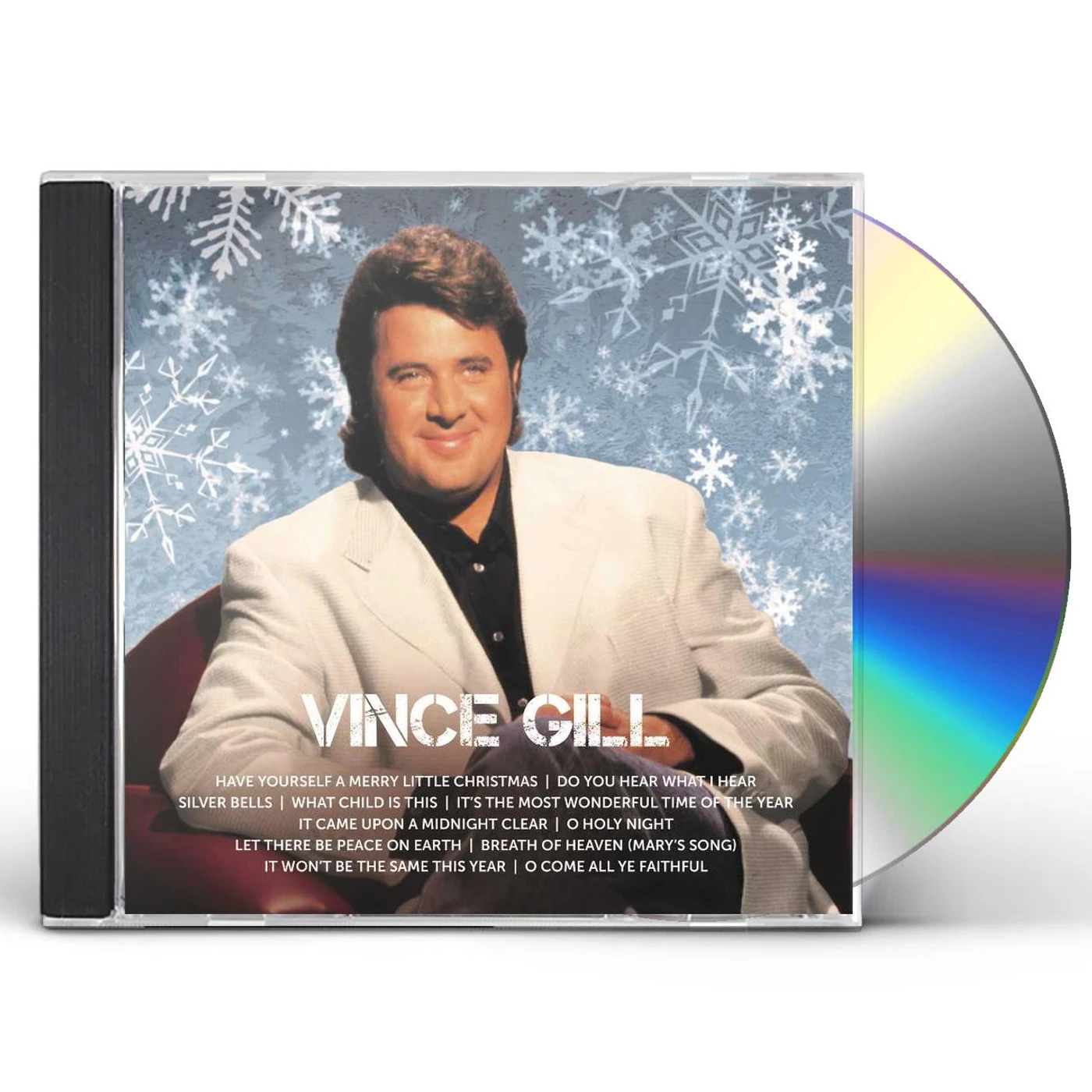 Vince Gill & Paul Franklin CHRISTMAS ICON CD
