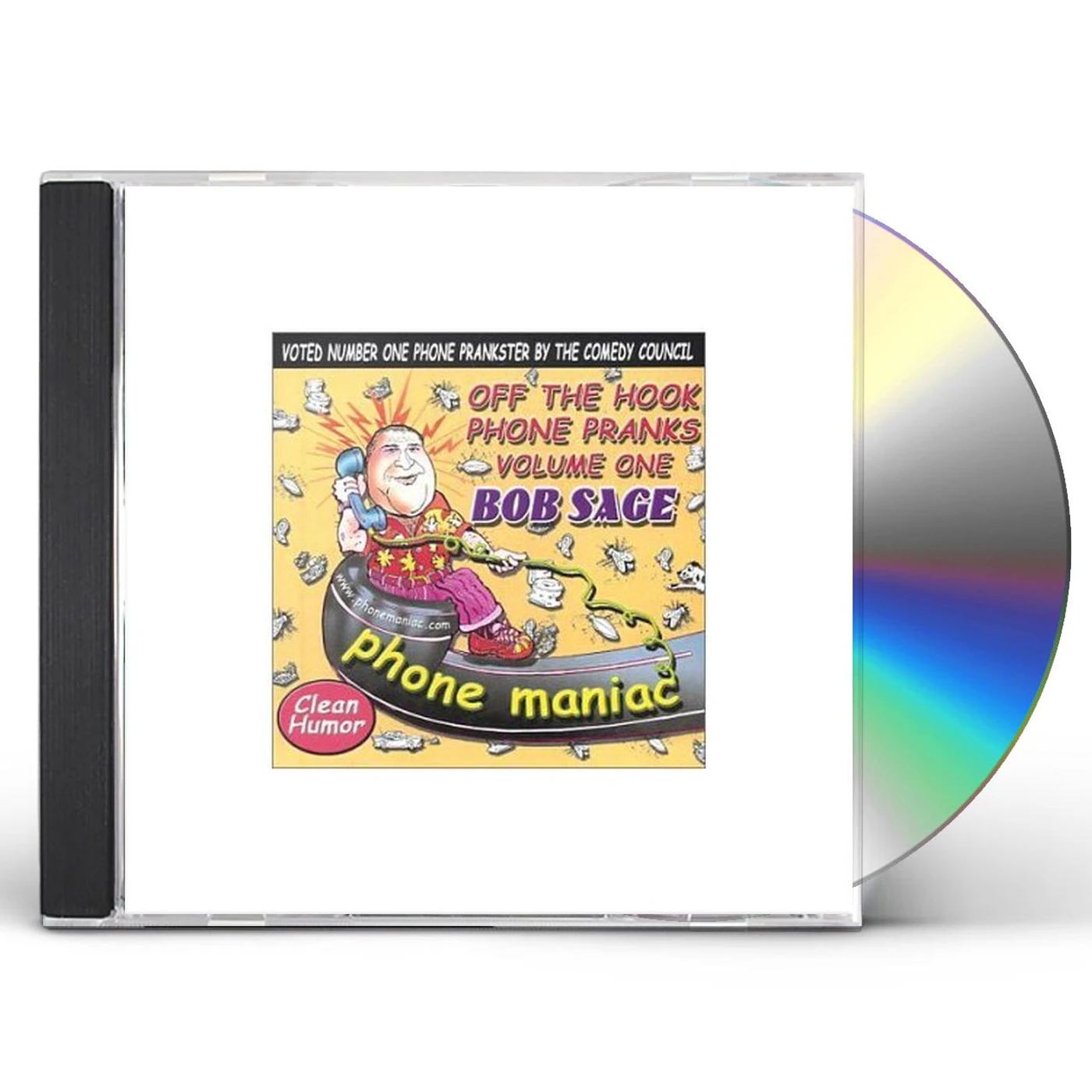 Bob Sage OFF THE HOOK PHONE PRANKS 1 CD