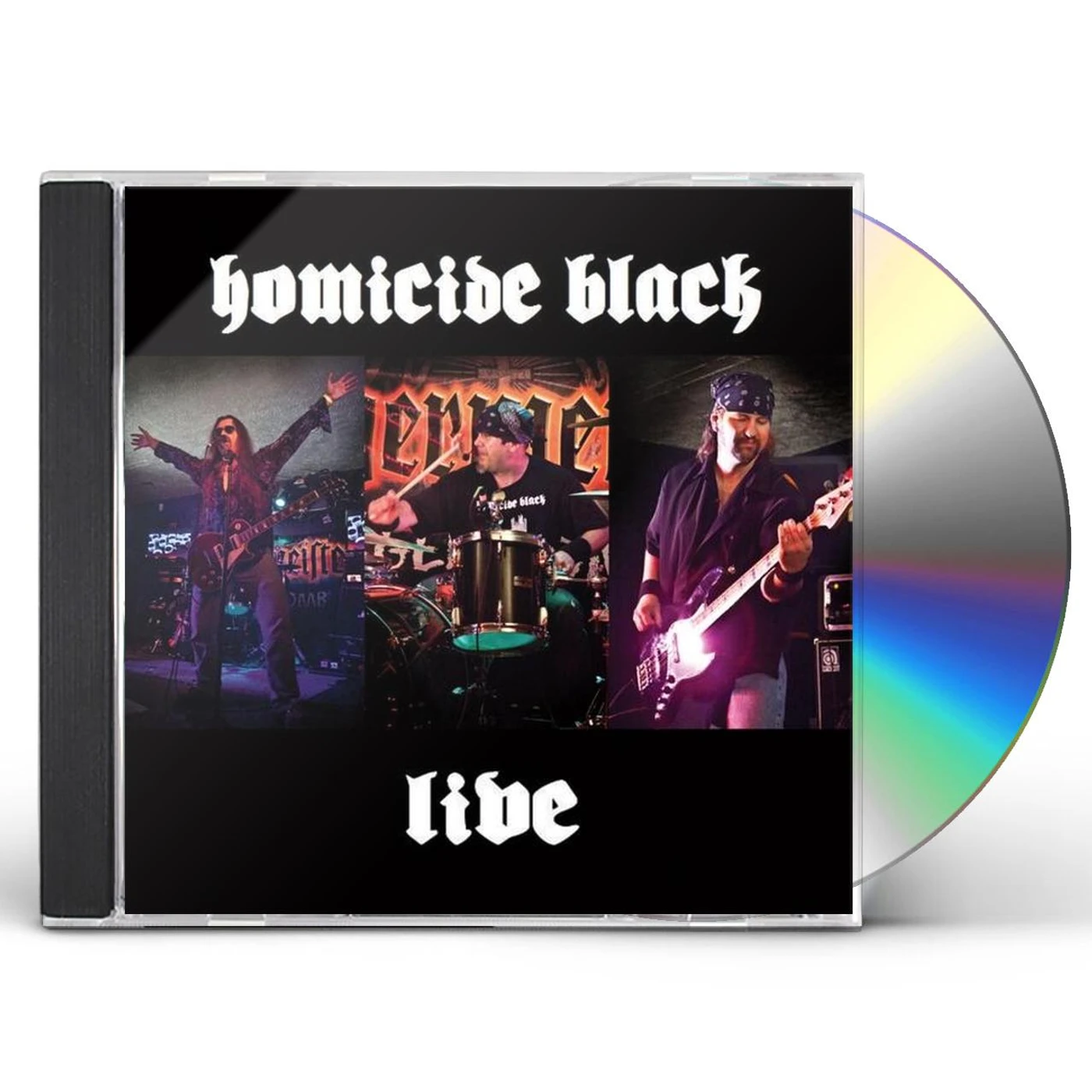 HOMICIDE BLACK-LIVE CD