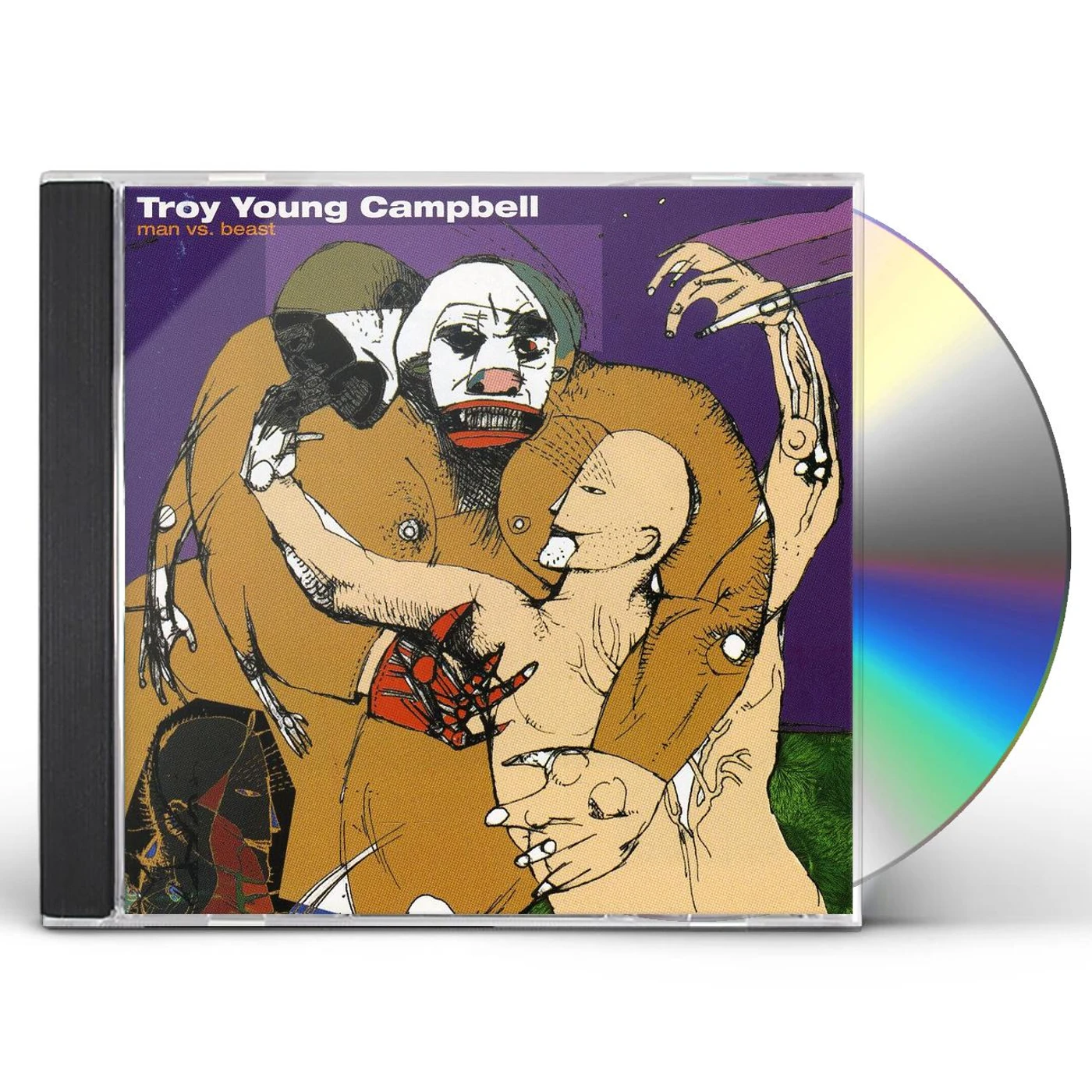 Troy Campbell MAN VS. BEAST CD