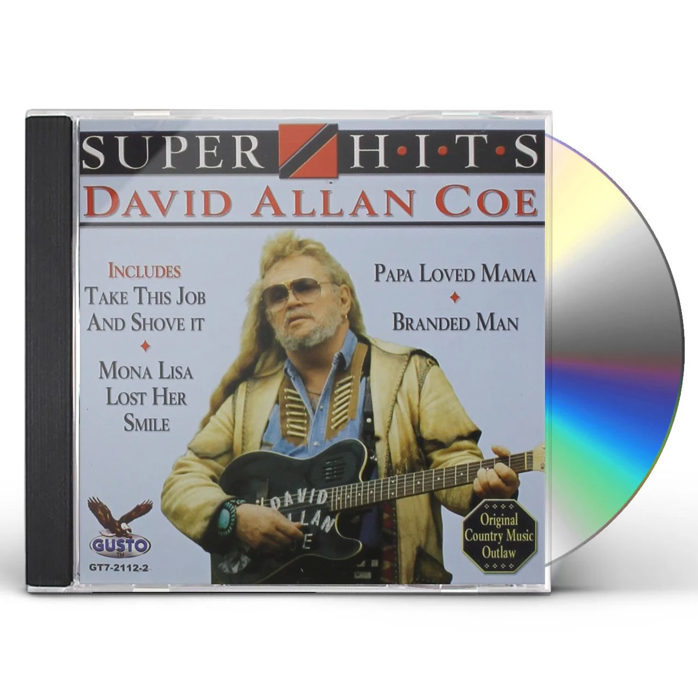 David Allan Coe SUPER HITS CD