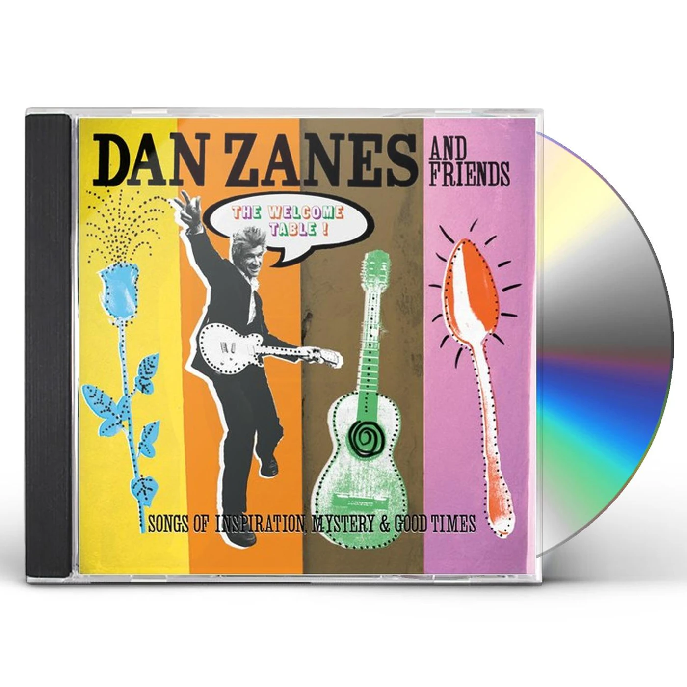 Dan Zanes WELCOME TABLE: SONGS OF INSPIRATION MYSTERY & GOOD CD