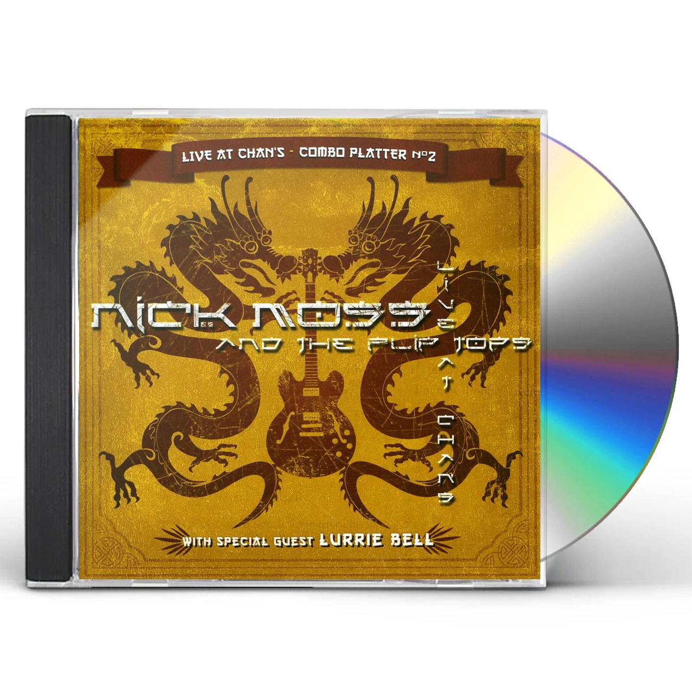 Nick Moss & The Flip Tops LIVE AT CHAN'S COMBO PLATTER NO. 2 CD